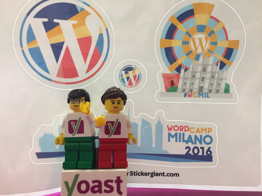 Lego at WordCamp Milano